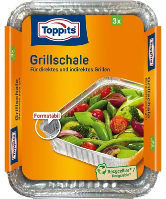 Zdjęcie produktu dla Toppits 210029, Płyta, Aluminium, Aluminium, 3 szt.