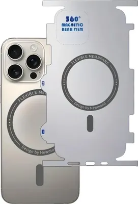 Image de INF Film de protection arrière 360° pour iPhone 16 Plus - Anti-rayures