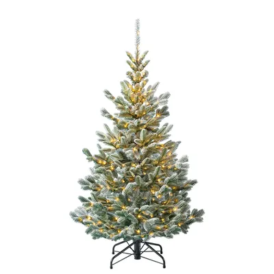 Zdjęcie produktu dla Zimozielona sosna Nobilis z lampkami choinkowymi 150 cm zielona 150 cm
