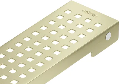 Zdjęcie produktu dla Mexen Flat M08 maskownica do odpływu liniowego 70 cm, złota szczotkowana - 1A25070