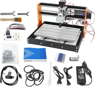 Obrázek produktu pro CNC frézka, modul pro laserové gravírování, kompaktní design, s offline ovládáním, s 20W laserem