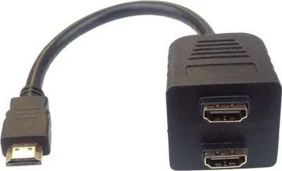 Productafbeelding van PremiumCord HDMI-adapter, mannelijk (M) naar 2x vrouwelijk (F)