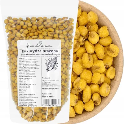 Produktbild von Gerösteter Mais Honig-Senf 500 g | knuspriger Snack