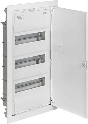Zdjęcie produktu dla Rozdzielnica 42 modułowa podtynkowa DIDO MSF RP3/42 drzwi metalowe