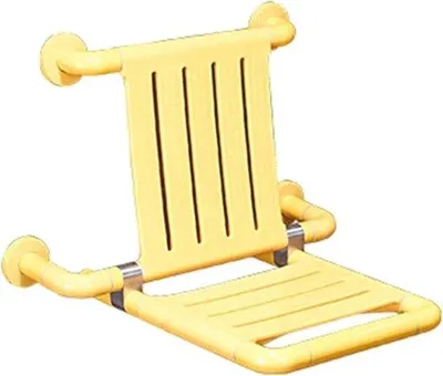 Produktbild von Famanu Duschsitz und Duschhocker - Edelstahl mit Wandmontage