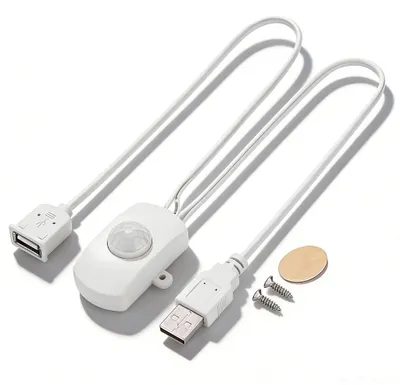 Obrázek produktu pro Mini PIR senzor pohybu, 5V-24V, pro LED osvětlení