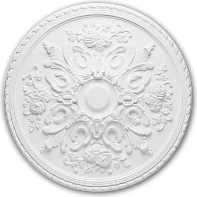 Immagine prodotto di Rosone da soffitto Profhome 156025 Stile rococò / barocco Ø 82 cm