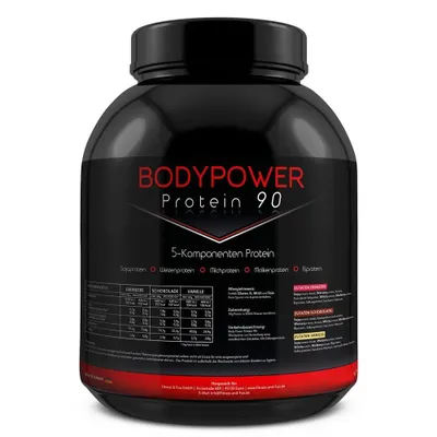 Produktbild von Body Power Protein 90 4kg Dose Vanille