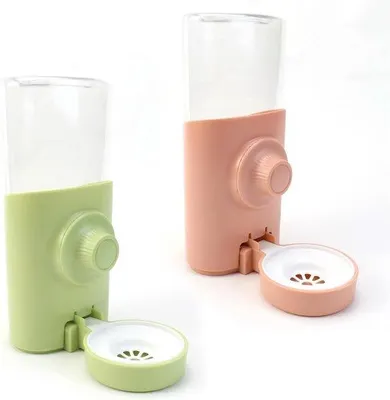 Produktbild von Automatische Trinkflasche für Kaninchen - 2er-Pack - 600 ml - Trinkflasche für Kaninchen - Hängende Trinkflasche für Haustiere - Für Cavia, Chinchilla, Echsen, Frettchen, Hamster, Zubehör