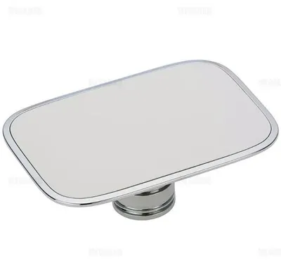 Produktbild von Geberit myDay Ablaufdeckel für Waschtisch, weiß mit Rand in chrom