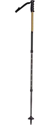 Produktbild von Wanderstock Aluminium Teleskopisch 3-teilig, verstellbar 66-145 cm, Stahl-/Gummispitze, ergonomischer Griff