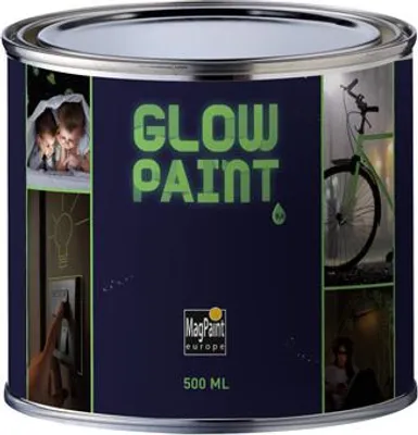 Produktbild von GlowPaint Leuchtfarbe (Glow - in - the - dark) x x - Innenbereich - GP0500BE