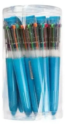 Image de Stylo à bille, assortiment de 10 couleurs (12 pièces) - Titanum