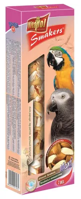 Produktbild von VitaPol- SMAKERS MAXI MANDEL FÜR GROSSE PAPAGEIEN 450 g