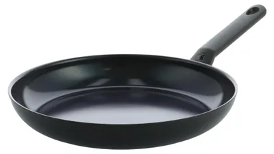 Produktbild von Keramische Bratpfanne Antihaftbeschichtung Pfanne - 24 cm - Induktionsgeeignet - Ofenfest bis 160 °C - Schwarz