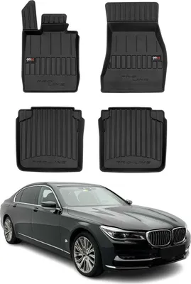Imagen del producto de Alfombrillas para el BMW Serie 7 (G12) de 2015 a 2022, de material TPE, color , juego de 4 piezas