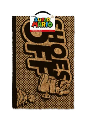 Image de Pyramid International Super Mario Paillasson Chaussures Off Black 40 x 60 cm GP85138B