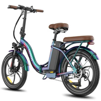 Obrázok produktu pre Skladací elektromobil Fafrees F20+ Pro 25 km/h, 36 V, 25 Ah batéria, 7-rýchlostná prevodovka SHIMANO, dojazd 120 km, chameleónová zmena farieb medzi