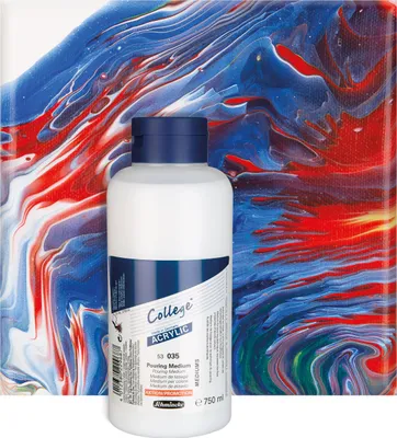 Produktbild von College Pouring Medium - Acryl Hilfsmittel 750ml Schmincke 53 035 030 ***