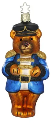 Produktbild von Inge Glas Christbaumschmuck Nussknackerbär (14cm)
