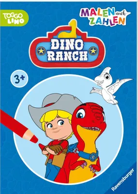 Produktbild von Dino Ranch: Malen nach Zahlen ab 3
