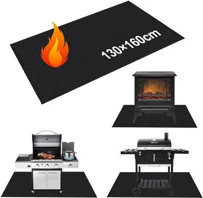Produktbild von Hitzebeständige Grillmatte 130x160cm wasserdicht
