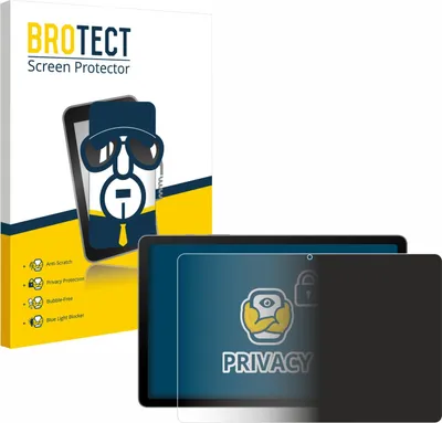 Produktbild von BROTECT Sichtschutzfolie für Samsung Galaxy Tab S10 Lite Anti-Spy Privacy Sichtschutz Blickschutz Folie Blaulicht-Schutz