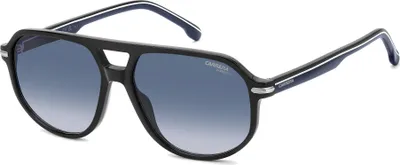 Image de Carrera CARRERA 375/S BLACK/BLUE SHADED 59/15/145 Lunettes pour hommes Lunettes de soleil