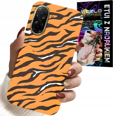 Produktbild von Etui Do Xiaomi 17 Pro - Plecki W Tygrysie Paski Pokrowiec +Szkło