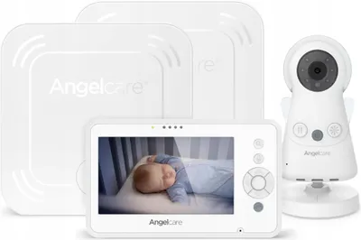 Zdjęcie produktu dla Angelcare AC25-SP 3 w 1 monitoring dziecka wideo audio ruch z 2 matami