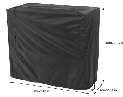 Imagen del producto de Funda para barbacoa, impermeable, de 90 x 70 x 63 cm, fabricada en poliéster, con protección UV, ideal para jardín y camping