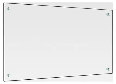 Produktbild von Küchenrückwand Spritzschutz aus Hartglas, 70 x 40 cm, Weiß