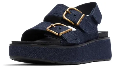 Productafbeelding van FITFLOP FitFlop Gen-FF Max Buckle Denim Back-Strap Sandals 40