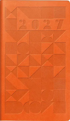 Produktbild von rido Taschenkalender Mod. Taschenplaner int. 2027 „Tangrami“ | A6, Kunstleder