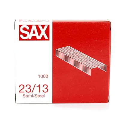 Productafbeelding van sax design 1-213-03 Heftklammern 23/13 1.000 St.
