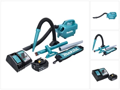 Produktbild von Makita DCL 184 RM1 Akku Staubsauger 18 V 54 mbar 0,5 l + 1x Akku 4,0 Ah + Ladegerät