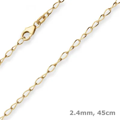 2-4mm-Ankerkette-weit-aus-375-Gelbgold-45cm