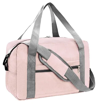 Produktbild von Reisetas 45x36x20 cm - Faltbar - Wochenendtasche - Handgepäck - Damen/Herren - 20 Liter - Rosa