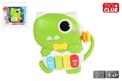 Produktbild von Mini Club Tierklavier Dino mit Licht und Ton
