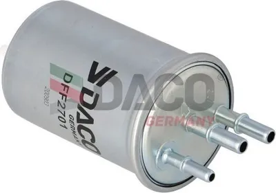 Produktbild von Kraftstofffilter DACO Germany DFF2701 für FORD MONDEO III Kombi (BWY) Leitungsfilter