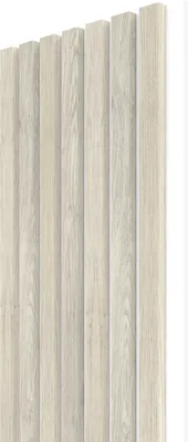 Obrázok produktu pre Akustický panel WALL CONCEPT Moonlight, biely filc + MDF, rozmer 2750 x 285 x 21 mm, plocha 0,78 m2