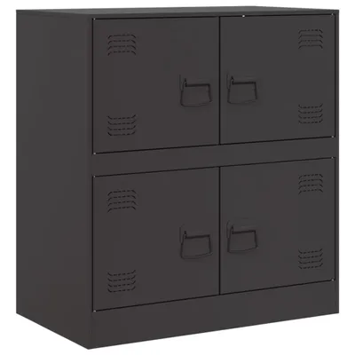 Produktbild von Sideboard Schwarz 67x39x73 cm Stahl