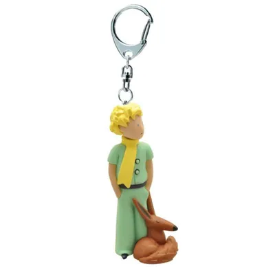 Image de Le petit prince : Petit prince avec biche, porte-clés