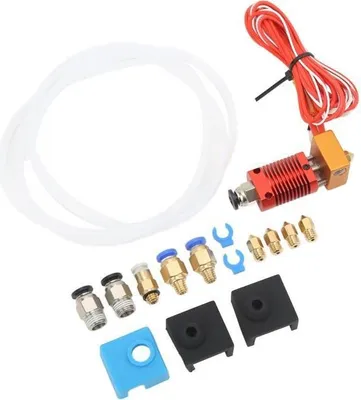Produktbild von Pwshymi 3D-Drucker-Hotend-Kit, vormontiertes Hotend-Kit für Ender 3 mit pneumatischen Anschlüssen, Computerteil