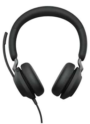 Image de Casque stéréo filaire Jabra Evolve2 40 SE avec réduction du bruit