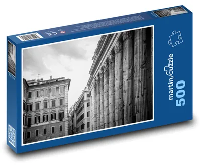 Obrázok produktu pre Puzzle 500 Rím - Piazza di Pietra, Taliansko - martinpuzzle