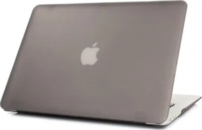 Produktbild von Mobigear Matte MacBook Air 13 Zoll (2010-2019) Hardcase Hülle MacBook Case - Grau - Model A1369 / A1466