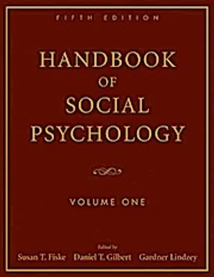 Produktbild von Handbook of Social Psychology, Volume 1