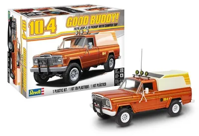 Obrázek produktu pro Revell Modelbouwpakket - 1979 Jeep J-10 Pickup s karavanem 1:24 -