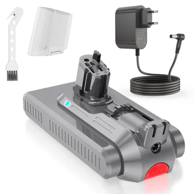 Ersatzakku für Dyson V11, 25,2 V, 3900 mAh, Li-Ion, Knopftyp